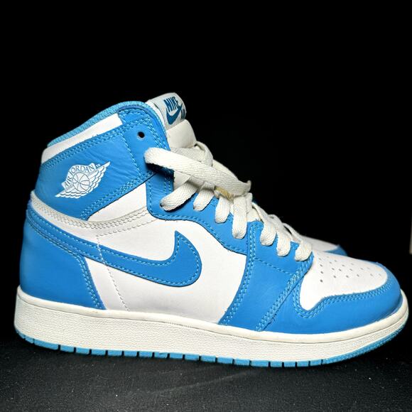 Nike Air Jordan 1 Retro High OG BG UNC Men's Shoes - Size 6 - Picture 1 of 8